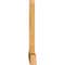 Ekena Millwork Eugene Rough Sawn Timber Gable Bracket, Western Red Cedar, 84"W x 45"H x 4"D x 6"F, 13/12 Pitch GBW084X45X0406EUG00RWR - alternate 2